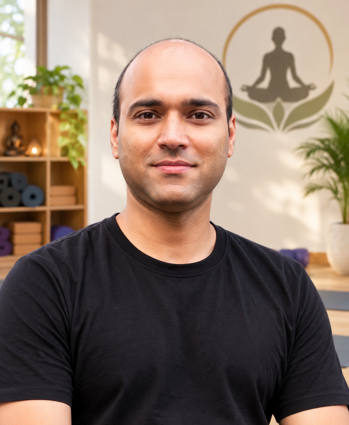 Rajesh K Malik, founder of Golden Roots Yoga & Acupressure